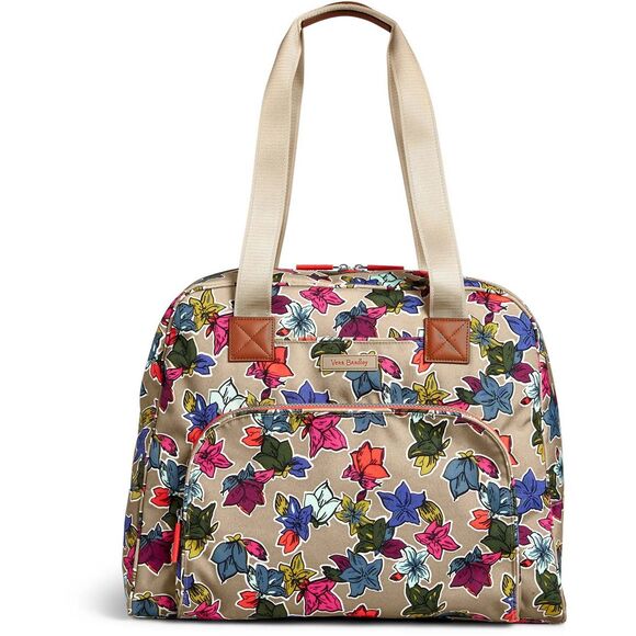 VERA BRADLEY Retired Falling Leaves Lighten Up Carry-On Bag w/ Computer Sleeve - Picture 1 of 7
